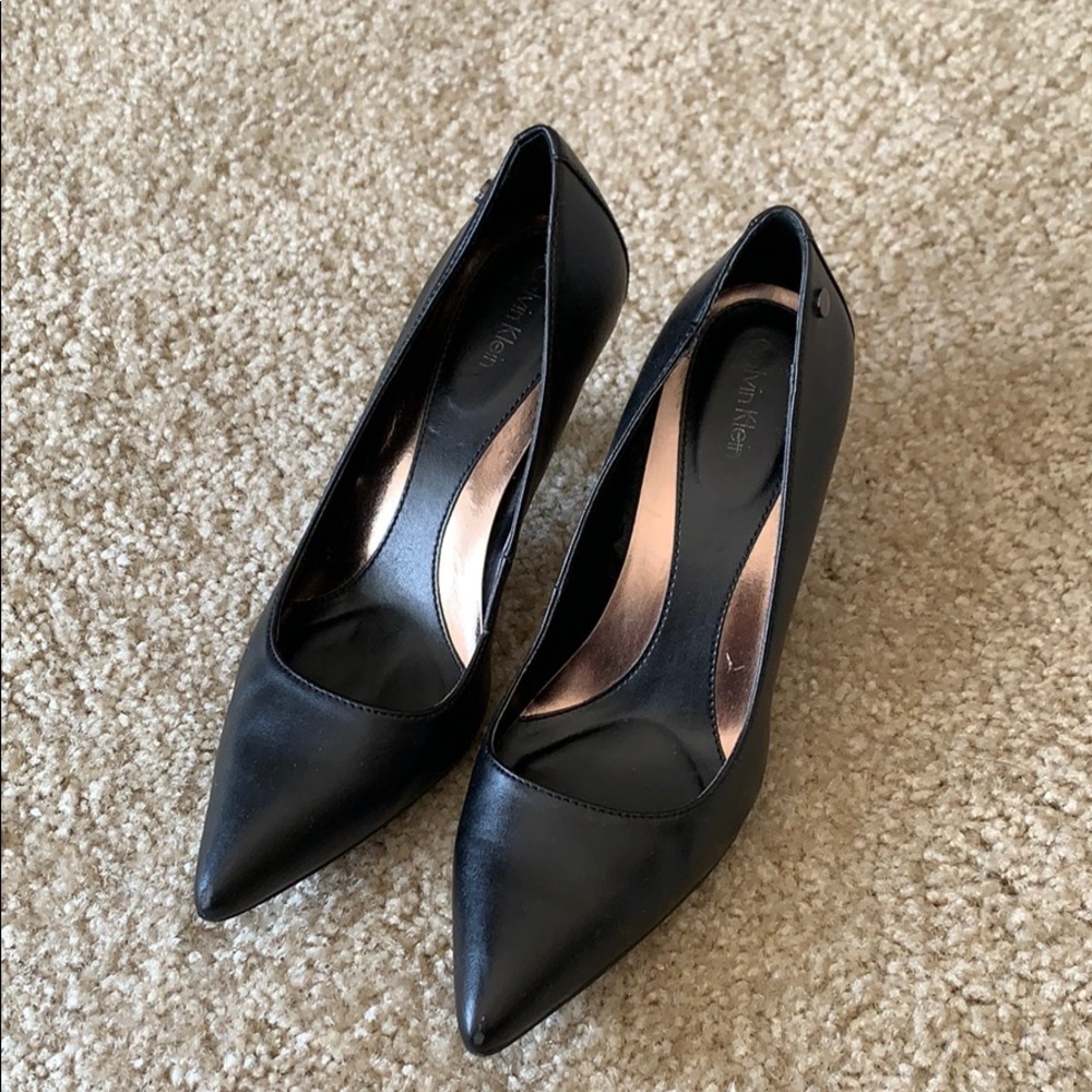 Calvin Klein black professional heels